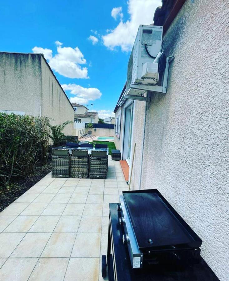 La Villa De L'Olivier Piscine Privee Et Parking Carcassonne Eksteriør billede