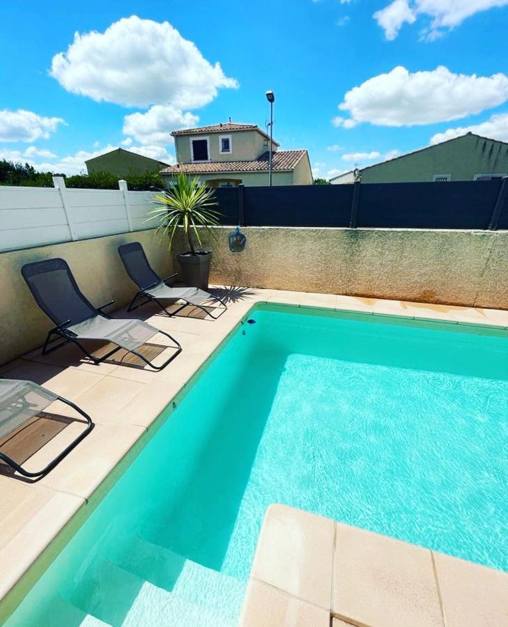 La Villa De L'Olivier Piscine Privee Et Parking Carcassonne Eksteriør billede