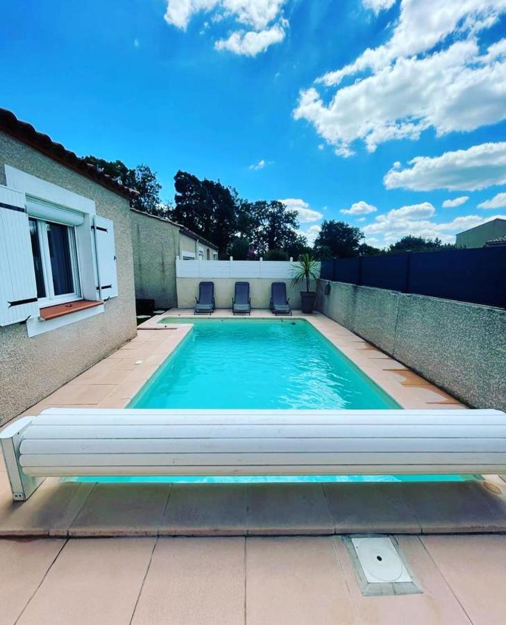 La Villa De L'Olivier Piscine Privee Et Parking Carcassonne Eksteriør billede